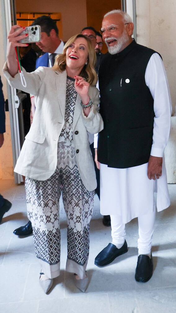 जब मोदीजी मेट मेलोनी