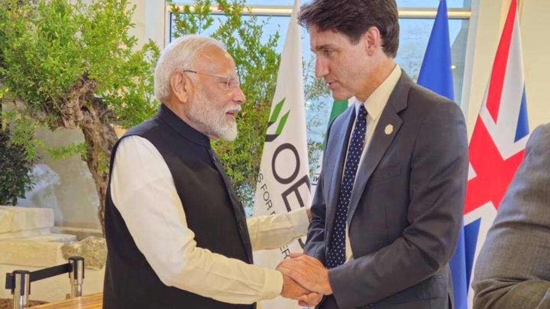Canadian PM Trudeau Meet PM Narendra Modi in G7 Summit says Canada is committed to work together  निज्जर मुद्दे पर तनाव के बीच PM मोदी के साथ बैठक में क्या हुई बात, कनाडाई PM ट्रूडो ने किया खुलासा