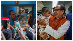 यात्रियों संग सेल्फी, बच्चों को दुलार... ट्रेन में शिवराज का दिखा 'मामा' वाला अंदाज