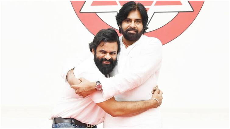 Sai Durga Tej gifts something special to Pawan Kalyan and shares about it in social media Sai Durga Tej: పవన్‌ కళ్యాణ్‌కు సాయి దుర్గా తేజ్ స్పెషల్ గిఫ్ట్ - నెటిజన్ల ఫన్నీ కామెంట్స్