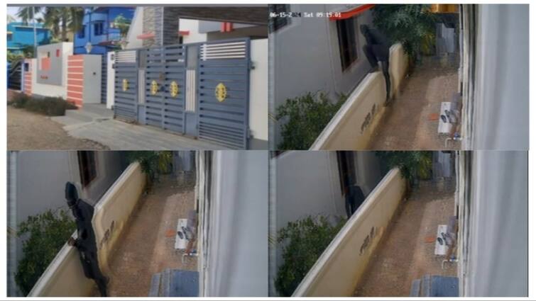 Crime:  snatches jewellery from woman who is alone at home in broad daylight |  People are scared..! Crime: வீட்டில் தனியாக இருக்கும் பெண்களே ஜாக்கிரதை! பட்டப்பகலில் மிளகாய்ப்பொடி தூவி நகை பறிப்பு!