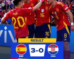 Euro 2024: ਸਪੇਨ ਨੇ ਜਿੱਤ ਨਾਲ ਆਪਣੀ ਮੁਹਿੰਮ ਦੀ ਕੀਤੀ ਸ਼ੁਰੂਆਤ, ਕ੍ਰੋਏਸ਼ੀਆ ਨੂੰ 3-0 ਨਾਲ ਦਿੱਤੀ ਮਾਤ