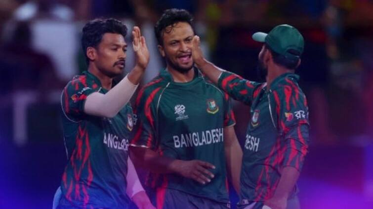 BAN vs NEP T20 World Cup Bangladesh qualifies for Super Eight after win over Nepal BAN vs NEP, T20 World Cup: அட்ராசக்க..! டி-20 உலகக் கோப்பை - நேபாளத்தை வீழ்த்தி சூப்பர் 8 சுற்றுக்கு தகுதி பெற்ற வங்கதேசம்