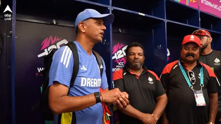 Rahul Dravid heaps praise on Canada team pep talk T20 World Cup 2024 IND vs CAN match wash out