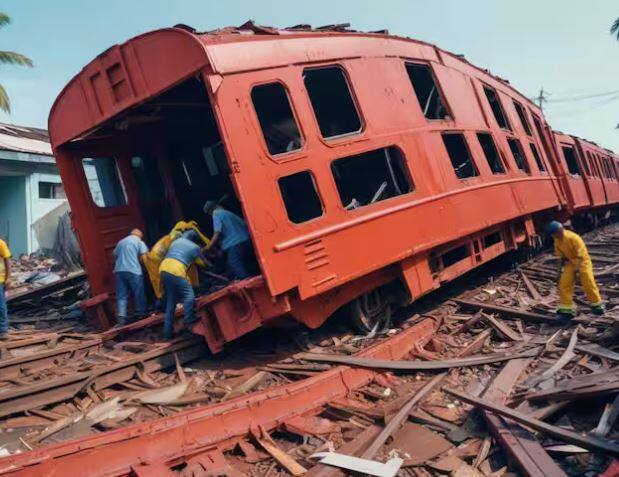 ਦੁਨੀਆ ਦਾ ਸਭ ਤੋਂ ਵੱਡਾ ਰੇਲ ਹਾਦਸਾ ਭਾਰਤ ਦੇ ਗੁਆਂਢੀ ਦੇਸ਼ ਸ਼੍ਰੀਲੰਕਾ ਵਿੱਚ ਵਾਪਰਿਆ ਹੈ। 26 ਦਸੰਬਰ 2004 ਨੂੰ ਸ਼੍ਰੀਲੰਕਾ ਵਿੱਚ ਸੁਨਾਮੀ ਕਾਰਨ ‘ਦਿ ਕਵੀਨ ਆਫ਼ ਦ ਸੀ’ ਰੇਲਗੱਡੀ ਵਿੱਚ ਸਵਾਰ ਲਗਭਗ 1700 ਲੋਕਾਂ ਦੀ ਮੌਤ ਹੋ ਗਈ ਸੀ। ਸੁਨਾਮੀ ਦੀਆਂ ਤੇਜ਼ ਲਹਿਰਾਂ ਨੇ ਸਾਰੀ ਰੇਲਗੱਡੀ ਨੂੰ ਆਪਣੀ ਲਪੇਟ ਵਿੱਚ ਲੈ ਲਿਆ ਸੀ। ਖ਼ਬਰਾਂ ਮੁਤਾਬਕ ਕੋਲੰਬੋ ਤੋਂ ਗਾਲੇ ਜਾ ਰਹੀ ਸ਼੍ਰੀਲੰਕਾਈ ਟਰੇਨ ਛੁੱਟੀਆਂ ਕਾਰਨ ਲੋਕਾਂ ਨਾਲ ਭਰੀ ਹੋਈ ਸੀ।