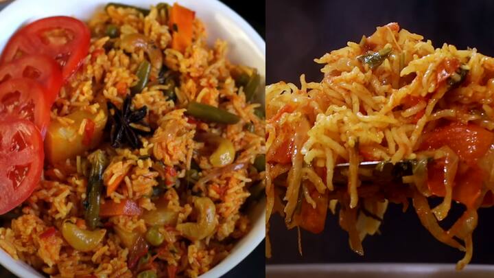 Tomato Pulao : வீட்டிலேயே ரெஸ்டாரண்ட் ஸ்டைலில் தக்காளி புலாவ் செய்வது எப்படி என்று பார்க்கலாம்.