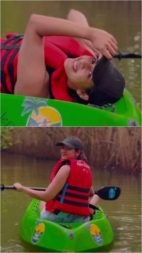 మడ అడవుల్లో నిహారిక ఎలా ఎంజాయ్ చేస్తుందో చూడండి