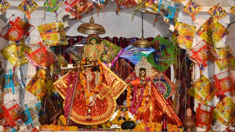 Bharatpur Ganga Dussehra 2024 Celeration at Shri Banke Bihari Temple ...