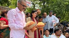 Delhi BJP Protest: पानी संकट पर घमासान, बीजेपी का 14 स्थानों पर मटका फोड़ प्रदर्शन, जानें- किसने क्या कहा?