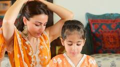 Soha Ali Khan Twins With Daughter Inaaya To Celebrate Eid Al-Adha, See Pics