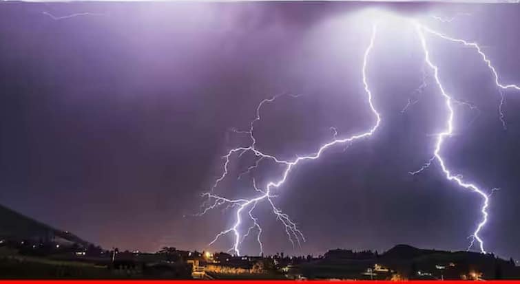 Vidarbha Weather Update pre monsoon massive damage in Vidarbha 22 goats died on the spot after lightning struck a herd of goats in Yavatmal maharashtra marathi news Vidarbha Weather Update : बकऱ्यांचा कळपावर वीज पडून 22 बकऱ्यांचा जागीच मृत्यू; विदर्भात वादळी वाऱ्यासह पावसाची एकच दाणादाण