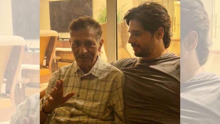 বাবার সঙ্গে একাধিক পুরনো ছবি পোস্ট করে শুভেচ্ছা জানালেন সিদ্ধার্থ মলহোত্র। লিখলেন, 'ছোটবেলা থেকে তুমি আমার প্রিয় নায়ক...'। ছবি: ইনস্টাগ্রাম