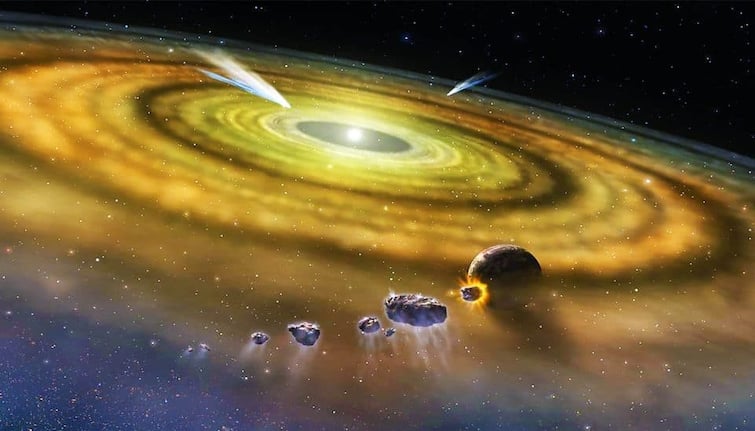 Beta Pictoris Star system captured by James Webb Space Telescope a massive collision between two giant asteroids Beta Pictoris Star : बीटा पिक्टोरिस तारामंडल का खुल गया रहस्य, धूल और गैस से भरा है, 20 साल में पूरा बदल गया