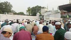 नमाज़ अदा कर अल्लाह की राह में पेश की क़ुर्बानी, देश-दुनिया में अमन-ओ-अमान की दुआ की