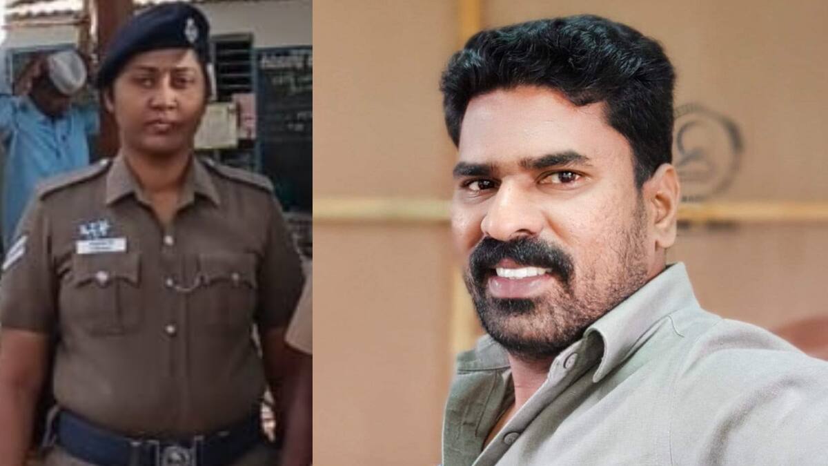 கொடூரமாக வெட்டப்பட்ட பெண் காவலர்..! சரணடைய வந்த கணவரை தட்டித் தூக்கிய போலீஸ்..!