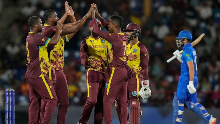 WI vs AFG T20 World Cup 2024 Nicholas Pooran 36 Runs West Indies vs Afghanistan WI vs AFG: West Indies Crush Afghanistan By 104 Runs In Last Match Of T20 World Cup 2024 Group Stage