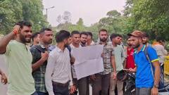 जॉइनिंग का इंतजार कर थक चुके एयरफोर्स के अभ्यर्थी सीएम आवास पहुंचे, पुलिस ने हटाया