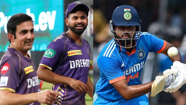 Shreyas Iyer Expected to Make International Return for zimbabwe t20is and Sri Lanka ODIs Shreyas Iyer: விரைவில் ஜிம்பாப்வே, இலங்கைக்கு எதிரான தொடர்.. மீண்டும் இந்திய அணியில் கேப்டனாக திரும்பும் ஷ்ரேயாஸ்..?