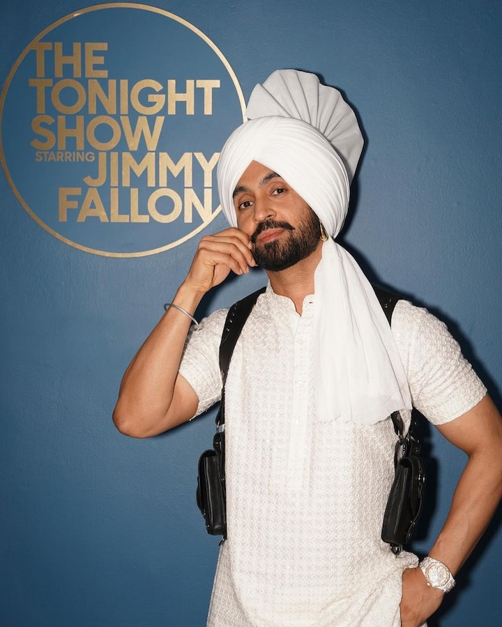 Dosanjh, who is currently on a North American tour, called Dil-Luminati Tour, appeared on the Monday episode of the show, which airs on American network NBC.