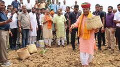 किसान बने सीएम विष्णुदेव साय, खेत में बीज बोकर खास परपंरा में लिया हिस्सा