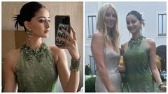 Ananya Panday Shares Pictures From An Event In Milan, Meets Gwyneth Paltrow