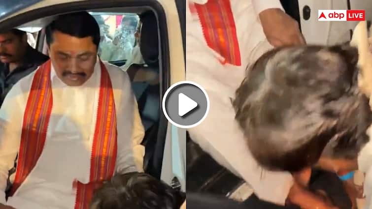 Watch: महाराष्ट्र कांग्रेस अध्यक्ष नाना पटोले ने कार्यकर्ता से धुलवाए पैर, वीडियो वायरल