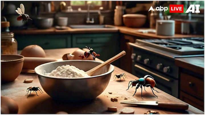 आप जब भी किचन में कोई सामान रखें तो उनमें नमी बिल्कुल भी न रहने दें. इसके लिए बर्तनों को बिना पोंछे नहीं रखना चाहिए. दरअसल, नमी की वजह से ही कीड़े ज्यादा पनपते हैं.