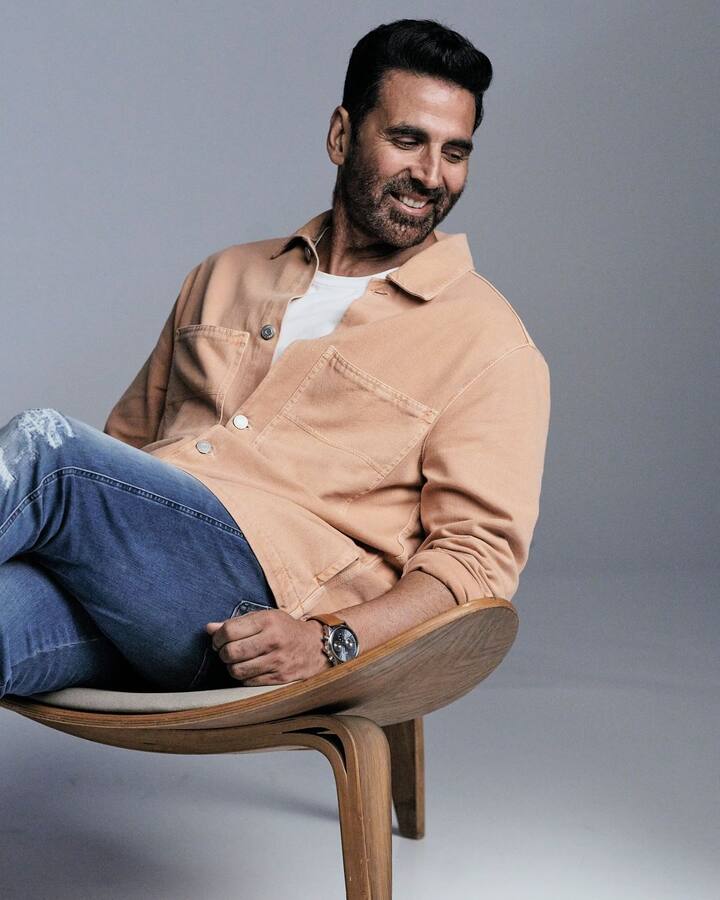 अक्षय कुमार: अभिनेता 111.9 मिलियन अमरीकी डॉलर की ब्रांड वैल्यू के साथ चौथे स्थान पर हैं। (छवि: Instagram/@akshaykumar)