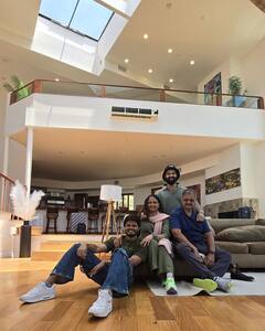 Vijay Deverakonda Takes Parents On Their First Trip To The US, Shares Pics