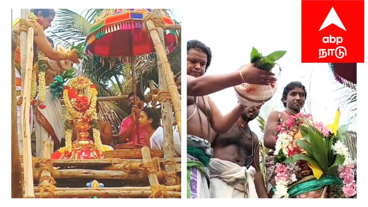 Mayiladuthurai kuthalam kolaiyur subramaniyaswami temple Kumbabishegam festival - TNN 15 ஆண்டுகளுக்கு பிறகு நடைபெற்ற சுப்பிரமணிய சுவாமி திருக்கோயில் குடமுழுக்கு விழா