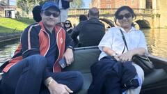 Sourav Ganguly: আমার পরাণ যাহা চায়... কেমব্রিজ নদীতে সৌরভ-ডোনার প্রেমের সফর