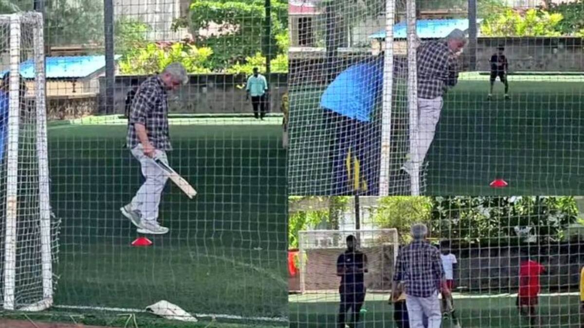 Ajith Kumar: அழகாக பந்து வீசிய மகன் ஆத்விக்! அடிக்க நினைத்து மிஸ் செய்த அஜித்! - வைரலாகும் வீடியோ