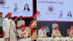 राजस्थान विश्वविद्यालय का 33 वां दीक्षांत समारोह कैसा रहा, क्या कुछ रहा खास?