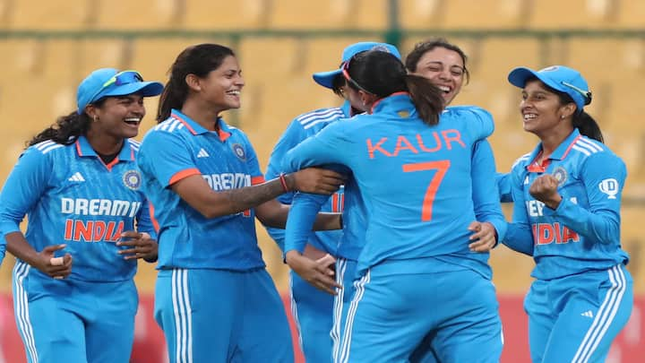 India Women did the job with the ball as well, as they scalped three early wickets of South Africa Women to restrict them to 67/3