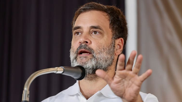 Congress Leader rahul gandhi on condition for Pm Narendra Modi on nda candidate for lok sabha speaker om Birla Rajnath Singh Mallikarjun Kharge लोकसभा अध्यक्षपदासाठी एनडीएला पाठिंबा, पण एका अटीवर; राहुल गांधींनी ठेवली मोदींसमोर अट