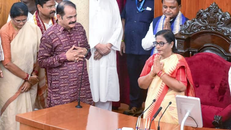 Odisha Assembly Speaker Elected BJP MLA Surama Padhy Odisha Assembly Gets Second Woman Speaker As BJP's Surama Padhy Takes Charge Of House