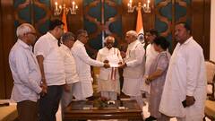 'हरियाणा में भंग हो विधानसभा, जल्द चुनाव का दें निर्देश', कांग्रेस ने राज्यपाल को सौंपा ज्ञापन