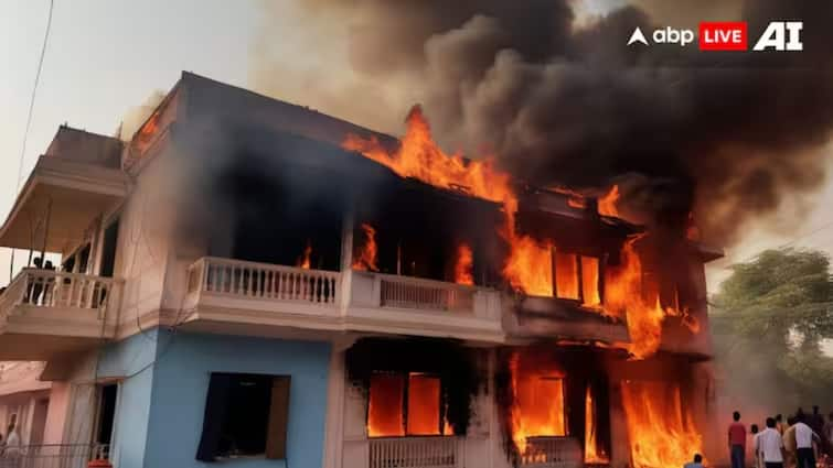 Gwalior Fire broke out in house one father two daughter died of family In MP Gwalior Fire: एमपी के ग्वालियर में दर्दनाक हादसा, घर में आग लगने से एक ही परिवार के तीन लोगों की मौत