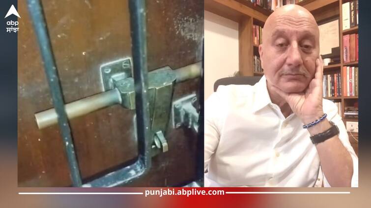 Watch Video: anupam kher office robbed two thieves stoles lakhs of rupee actor filed fir Watch Video: ਅਨੁਪਮ ਖੇਰ ਦੇ ਆਫਿਸ 'ਚ ਭੰਨਤੋੜ, ਲੱਖਾਂ ਦੀ ਚੋਰੀ, ਐਕਟਰ ਨੇ ਦਰਜ ਕਰਵਾਈ FIR, ਦੇਖੋ ਵੀਡੀਓ