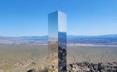 Monolith In Las Vegas: ਫਿਰ ਨਜ਼ਰ ਆਇਆ ਰਹੱਸਮਈ ਥੰਮ੍ਹ, ਸ਼ੀਸ਼ੇ ਵਾਂਗ ਚਮਕਣ ਵਾਲੇ ਮੋਨੋਲਿਥ ਨੇ ਮਚਾਈ ਦਹਿਸ਼ਤ, ਹੁਣ ਲਾਸ ਵੇਗਾਸ 'ਚ ਆਇਆ ਨਜ਼ਰ