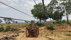 बीजापुर: नक्सल मोर्चे पर तैनात जवानों ने किया कमाल, मानसून से पहले चिंतावागु नदी पर बनाया रोप-वे