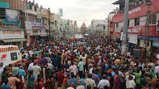 Nellaiappar temple car festival lots of devotees participation in Tirunelveli - TNN ‘விண்ணை முட்டும் அரகர மகாதேவா கோஷம்’  தந்தை நெல்லையப்பருக்கு உதவிய திருச்செந்தூர் முருகன்...! பூரிப்பில் பக்தர்கள்..!