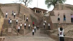 भरतपुर पुलिस परेड ग्राउंड में योग दिवस कार्यक्रम आयोजित, आला अधिकारी भी रहे शामिल