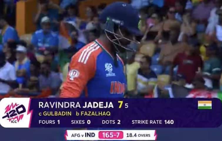 ravindra jadeja stats and records in t20 world cup matches as batsman T20 World Cup: 11 ਪਾਰੀਆਂ, 13 ਦੀ ਔਸਤ ਤੇ 98 ਦਾ ਸਟ੍ਰਾਈਕ ਰੇਟ, T20 World Cup 'ਚ 'Super-Flop' ਰਹੇ ਜਡੇਜਾ !