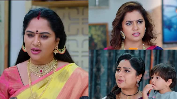 trinayani serial today june 21st episode written update in telugu Trinayani Serial Today June 21st: 'త్రినయని' సీరియల్: గాయత్రీదేవి ఆత్మని చూసిన తిలోత్తమ, కుడి చేతి రహస్యం నయనికి అద్దంలో కనిపిస్తుందా!