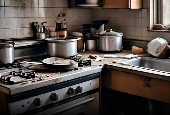 Kitchen Tips: કામ કરતી વખતે ઘણીવાર રસોડું ખૂબ જ ગંદુ થઈ જાય છે. જો બેદરકારી રાખવામાં આવે તો રસોડું ‘ભંગારની દુકાન’ બની જાય છે.