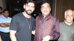 Shatrughan Sinha Poses With Zaheer Iqbal Ahead Of Daughter Sonakshi's Wedding