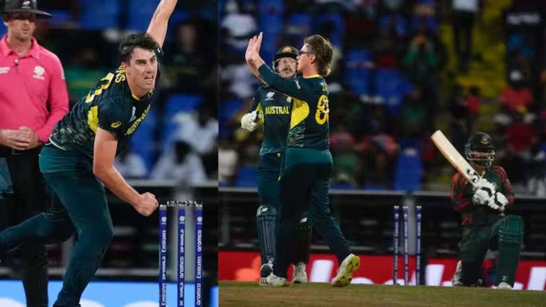 AUS vs BAN: வங்கதேசத்தை சூப்பர் 8ல் சிதைத்த ஆஸ்திரேலியா.. 28 ரன்கள் வித்தியாசத்தில் வெற்றிபெற்று அசத்தல்!