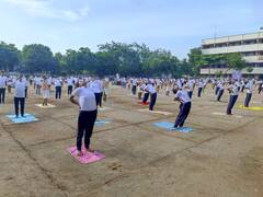 International Yoga Day 2024: தமிழ்நாடு முழுவதும் யோகா தின கொண்டாட்டம் - லேட்டஸ்ட் க்ளிக்ஸ்!