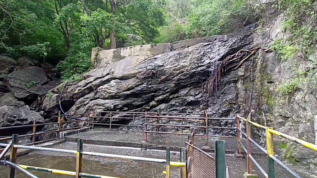 Suruli falls: ஒரு சொட்டு கூட தண்ணி இல்ல ! சுருளி அருவிக்கு வரும் சுற்றுலா பயணிகள் ஏமாற்றம்